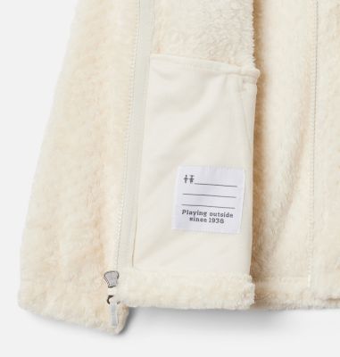 Youth Fire Side Fleecejacke , Color: Chalk, image 9