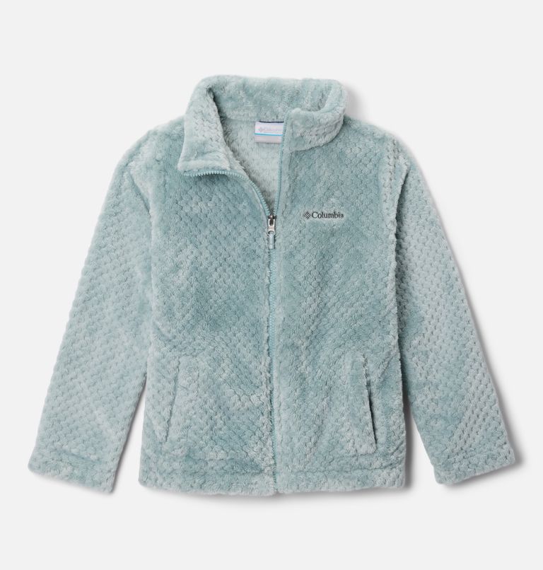 Chaqueta de forro polar sherpa Fire Side para niña, Color: Crushed Blue, image 1