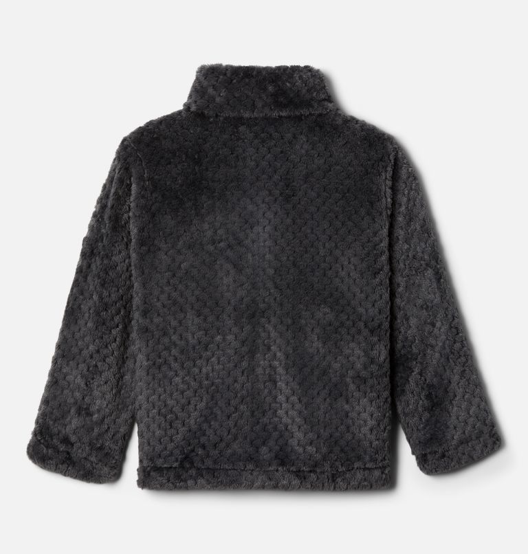 Girls' Toddler Fire Side Sherpa Full Zip, Color: Shark, image 2