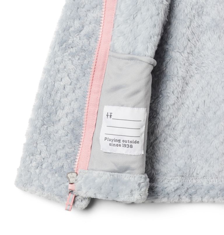 Thumbnail: Toddler Fire Side Sherpa Full Zip, Color: Columbia Grey, image 3
