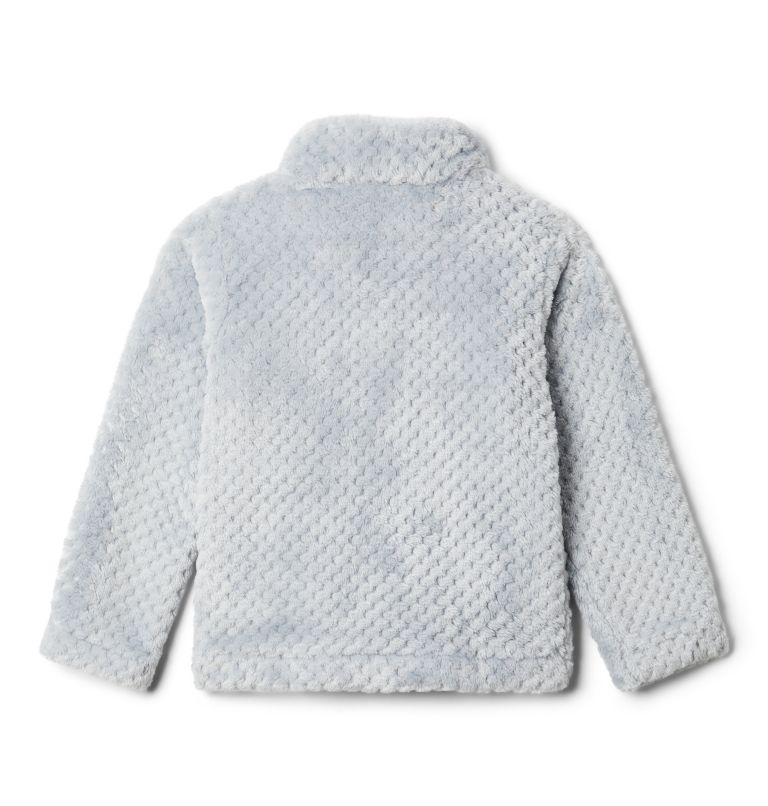 Girls' Toddler Fire Side Sherpa Full Zip, Color: Columbia Grey, image 2