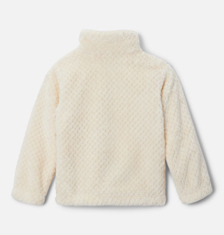Girls' Toddler Fire Side Sherpa Full Zip, Color: Chalk, image 2