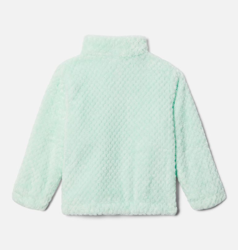 Girls' Toddler Fire Side Sherpa Full Zip, Color: Sea Ice, image 2