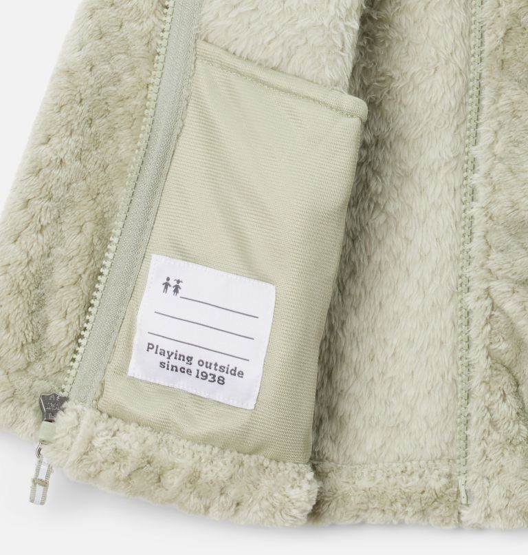 Girls' Toddler Fire Side Sherpa Full Zip, Color: Safari, image 3