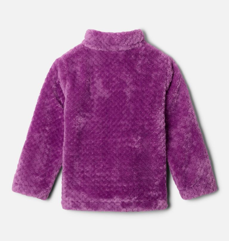 Girls' Toddler Fire Side Sherpa Full Zip, Color: Razzle, image 2