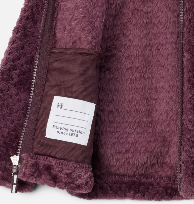 Girls' Toddler Fire Side Sherpa Full Zip, Color: Moonvista, image 3