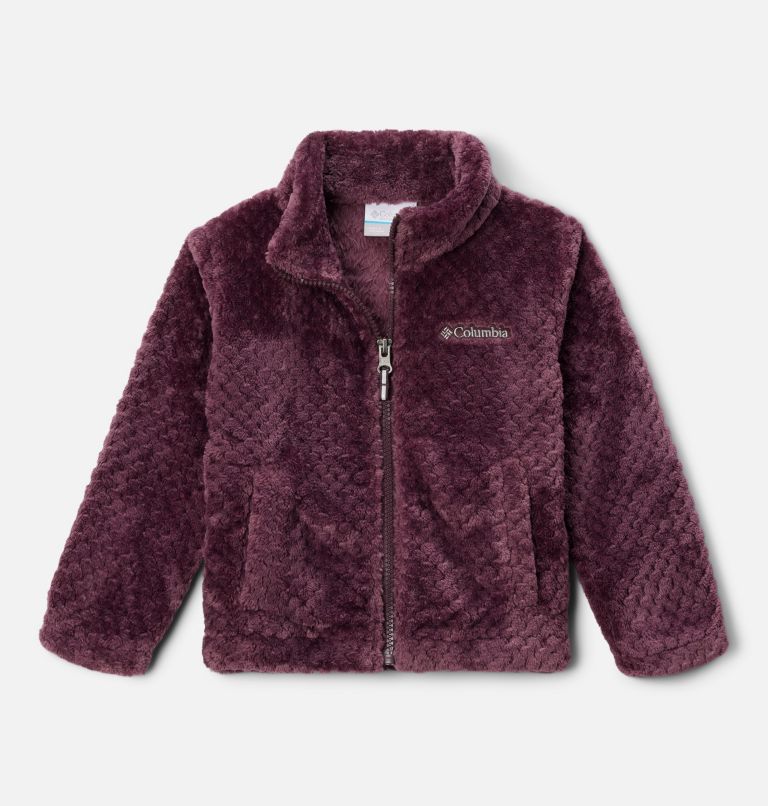 Girls' Toddler Fire Side Sherpa Full Zip, Color: Moonvista, image 1