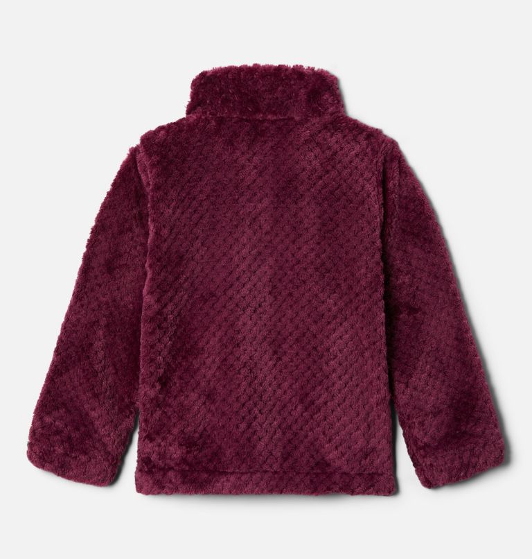 Thumbnail: Toddler Fire Side Sherpa Full Zip, Color: Marionberry, image 2