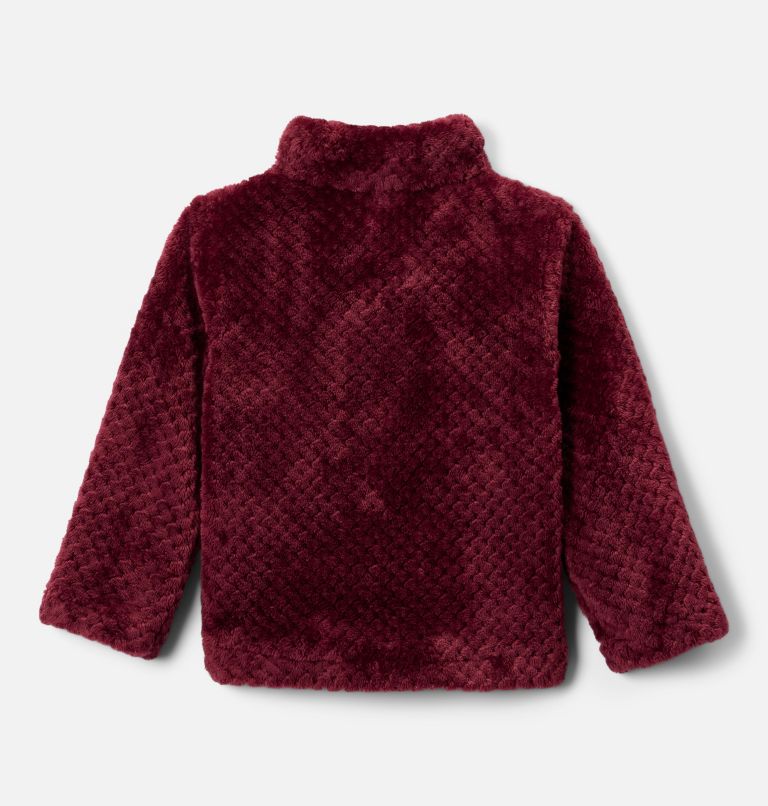 Toddler's Fire Side Fleece Jacket, Color: Rich Wine, image 2