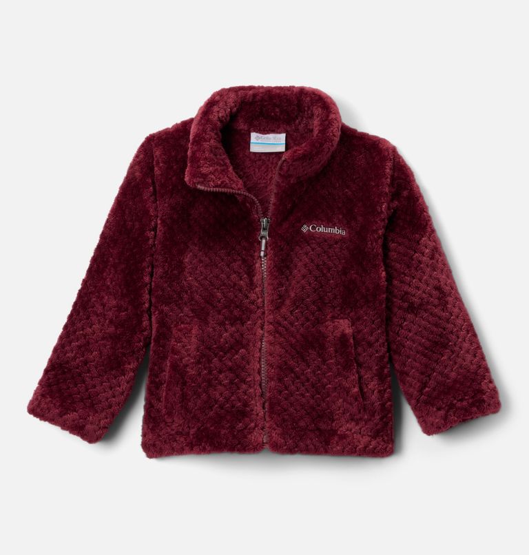 Toddler's Fire Side Fleece Jacket, Color: Rich Wine, image 1