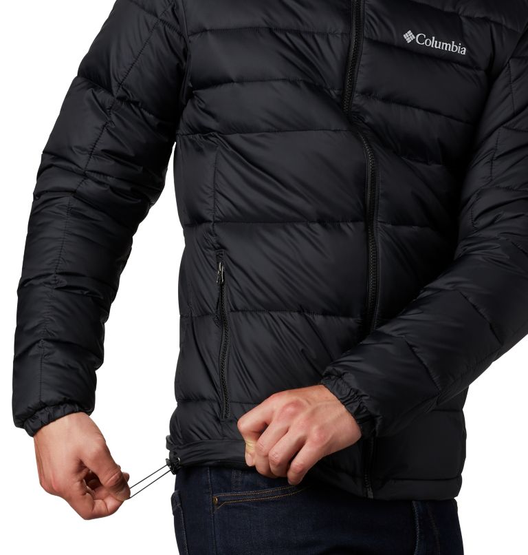 Thumbnail: Men's Buck Butte Hooded Synthetic Down Jacket, Color: Black, image 5