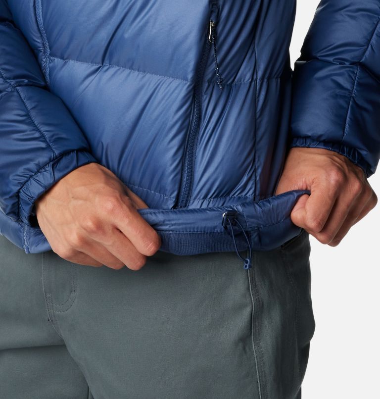 Buck Butte Insulated Hooded Jacket | 480 | M, Color: Dark Mountain, Collegiate Navy, image 6