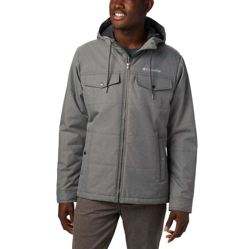 Men's Montague Falls II Insulated Jacket, Color: City Grey Melange, image 1