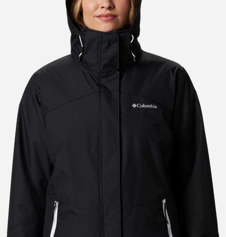 Thumbnail: Women's Bugaboo II Fleece 3-in-1 Waterproof Jacket, Color: Black, image 4