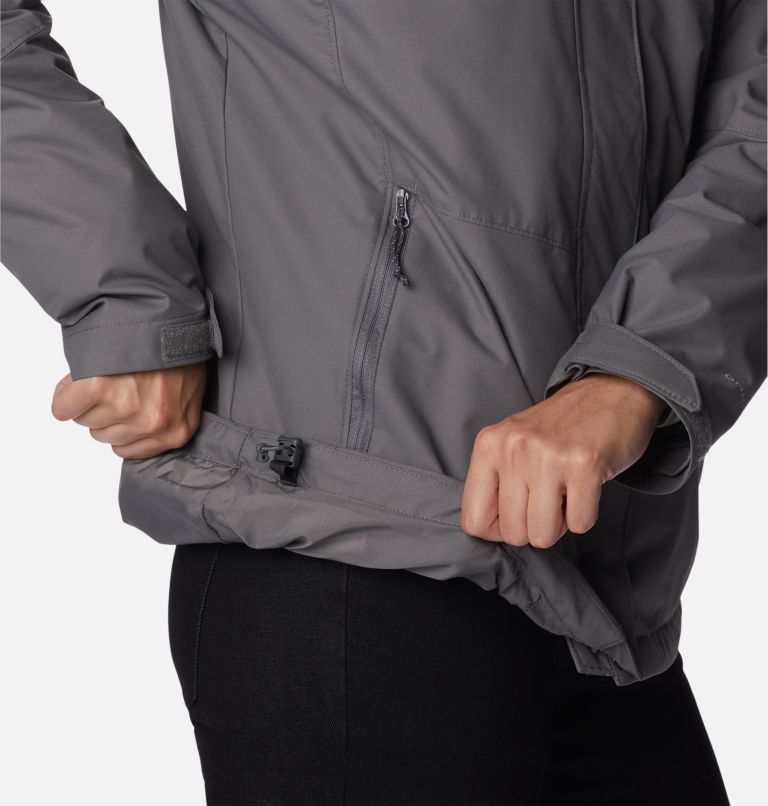 Thumbnail: Bugaboo II Fleece Interchange Jacket, Color: City Grey, image 9