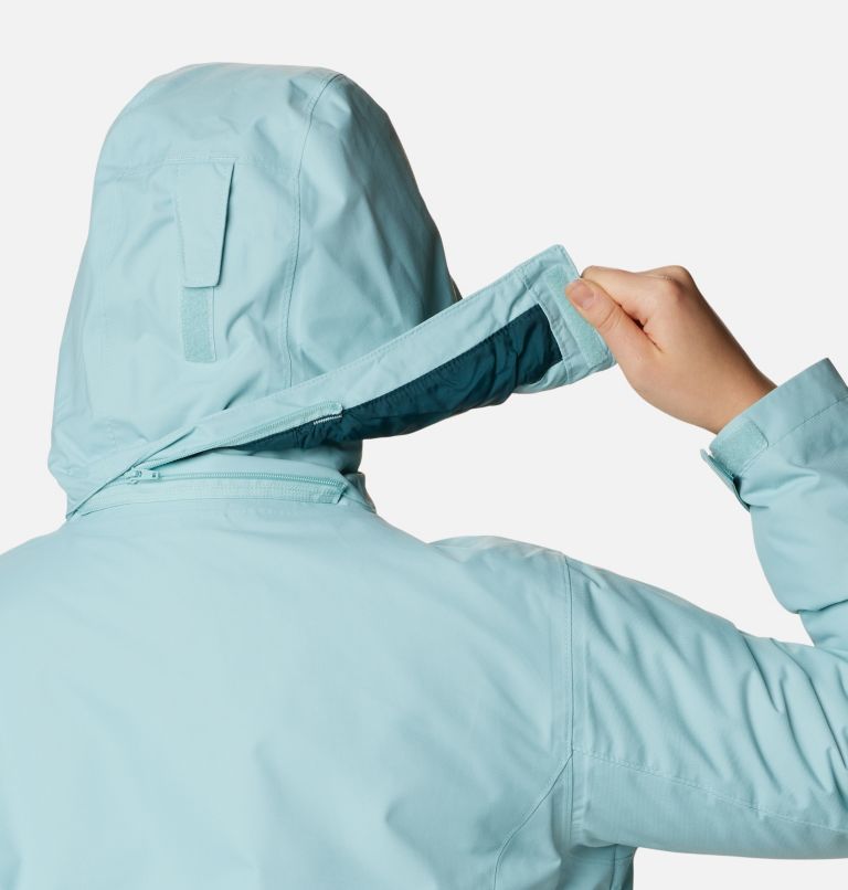 Women's Bugaboo II Fleece Interchange Jacket, Color: Aqua Haze, image 8