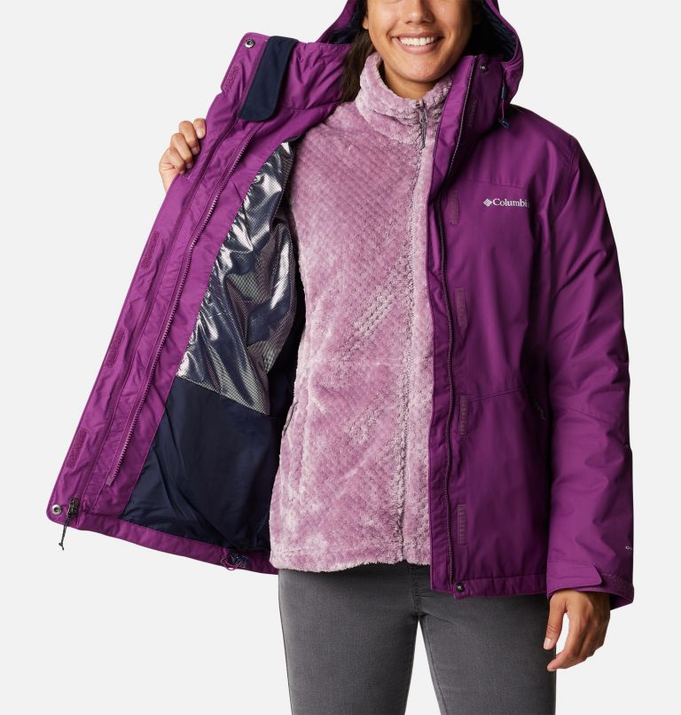 Bugaboo II Fleece Interchange Jacket | 575 | XXL, Color: Plum, image 5