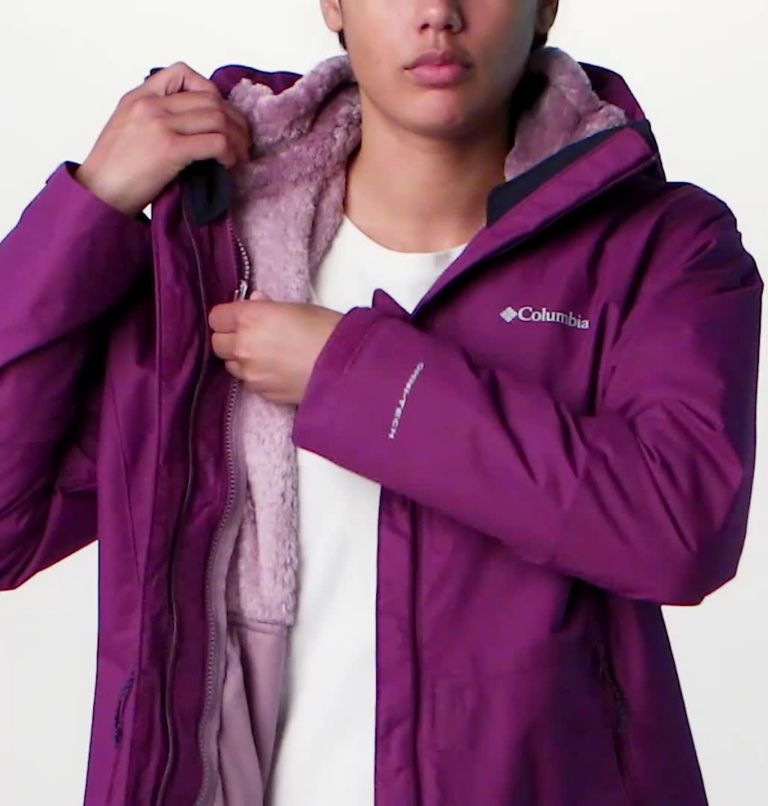 Bugaboo II Fleece Interchange Jacket | 575 | XXL, Color: Plum