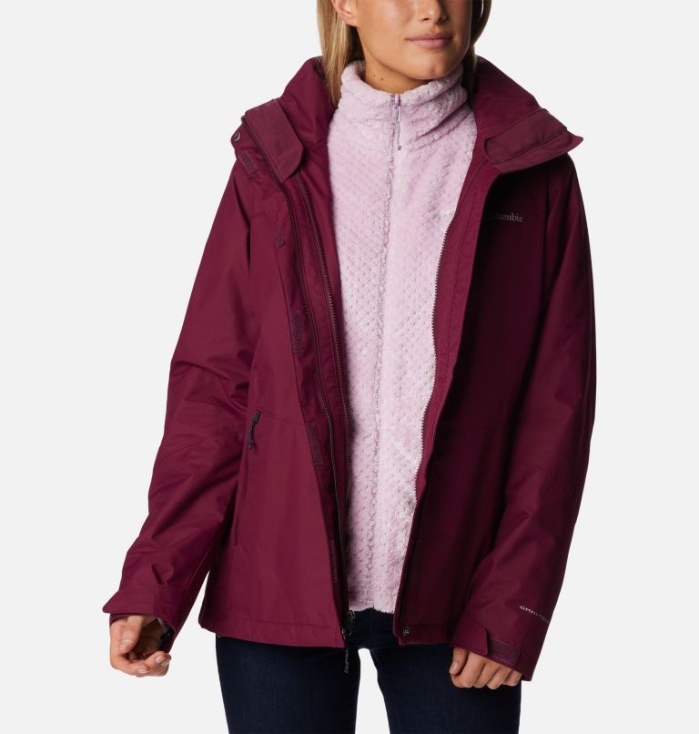 Columbia 1799241616-M 194895569640 W Bugaboo II Fleece Interchange Jacket M  M Marionberry Purple