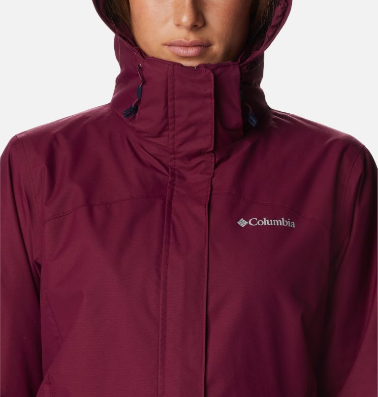 Thumbnail: Women's Bugaboo II Fleece 3-in-1 Waterproof Jacket, Color: Marionberry, image 4
