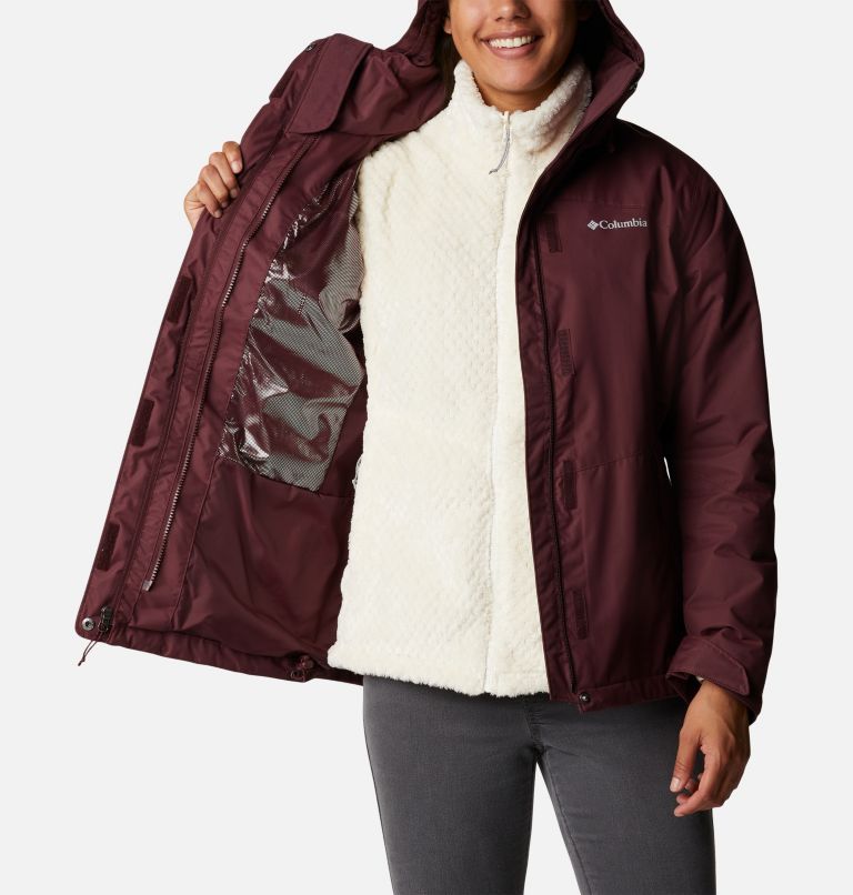 Bugaboo II Fleece Interchange Jacket | 672 | M, Color: Malbec, image 5