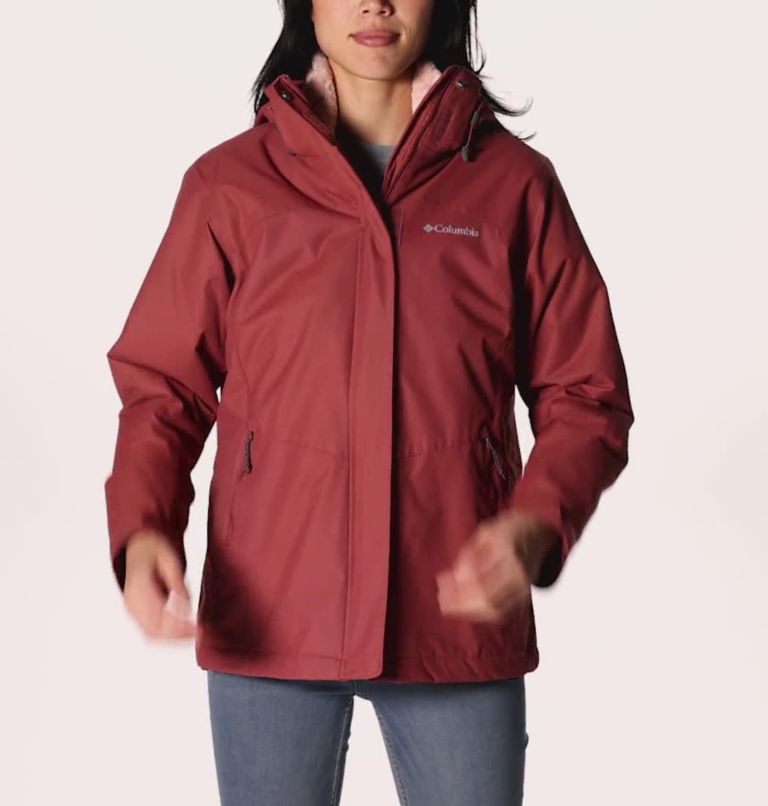 Tienda Chaqueta 3 En 1 Columbia Mujer Mexico - Bugaboo II Chamarras Rojos