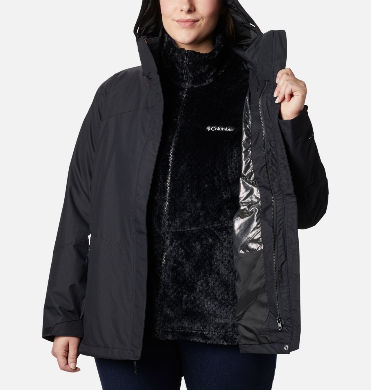 Women's Bugaboo™ II Fleece Interchange Jacket - Plus Size 5