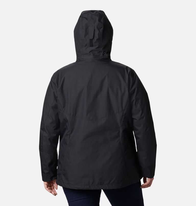 Manteau Interchange en laine polaire Bugaboo II pour femme — Grandes tailles, Color: Black, image 2