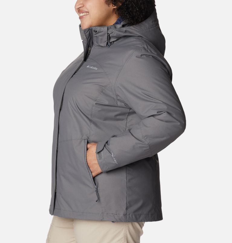 Bugaboo II Fleece Interchange Jacket - Plus Size, Color: City Grey, image 3