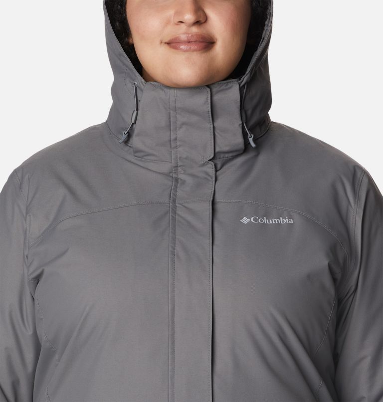 Thumbnail: Women's Bugaboo II Fleece Interchange Jacket - Plus Size, Color: City Grey, image 4