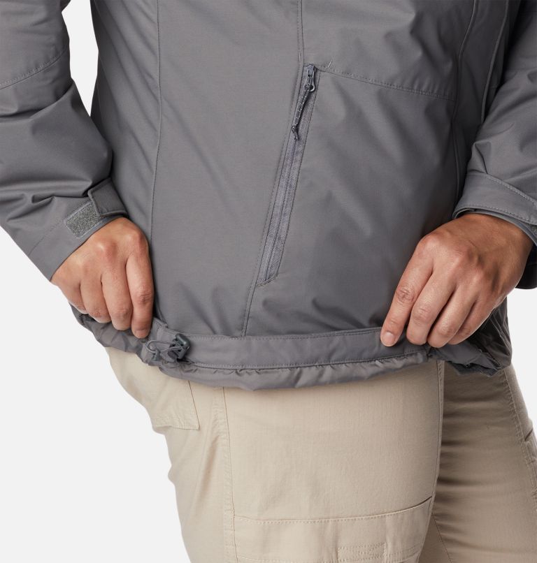 Thumbnail: Bugaboo II Fleece Interchange Jacket - Plus Size, Color: City Grey, image 10