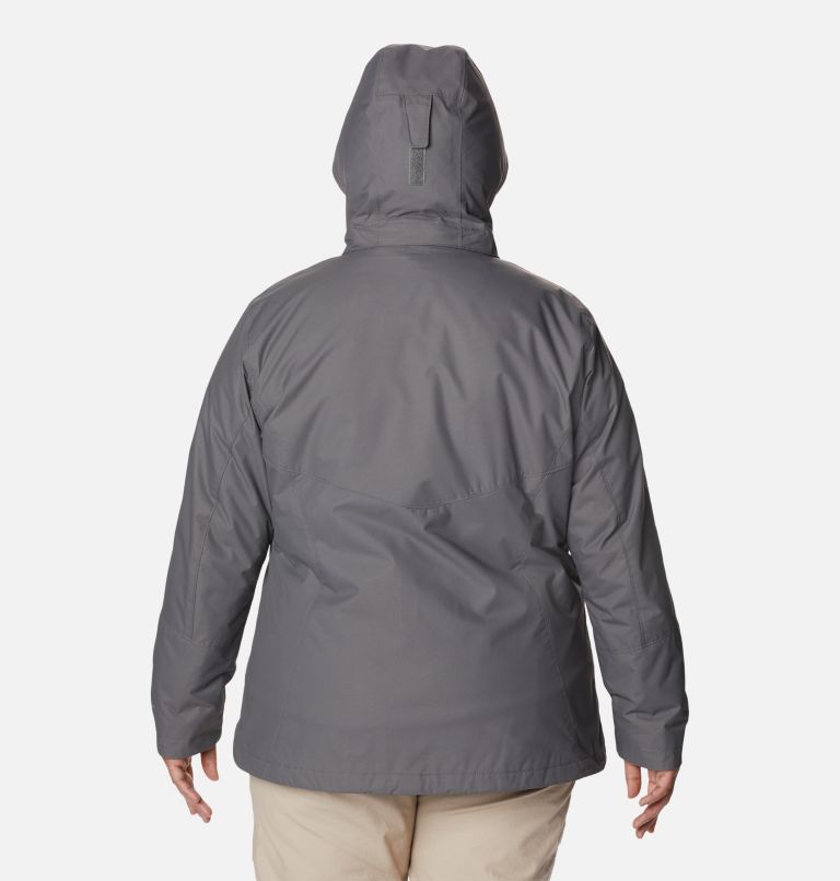Thumbnail: Women's Bugaboo II Fleece Interchange Jacket - Plus Size, Color: City Grey, image 2