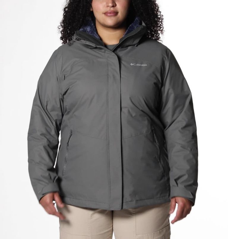 Women's Bugaboo II Fleece Interchange Jacket - Plus Size, Color: City Grey