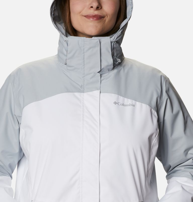 Bugaboo II Fleece Interchange Jacket | 100 | 1X, Color: White, Cirrus Grey, image 4
