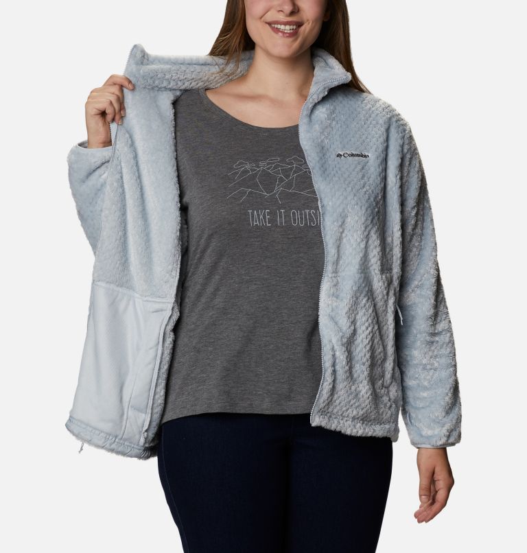 Bugaboo II Fleece Interchange Jacket | 100 | 1X, Color: White, Cirrus Grey, image 11
