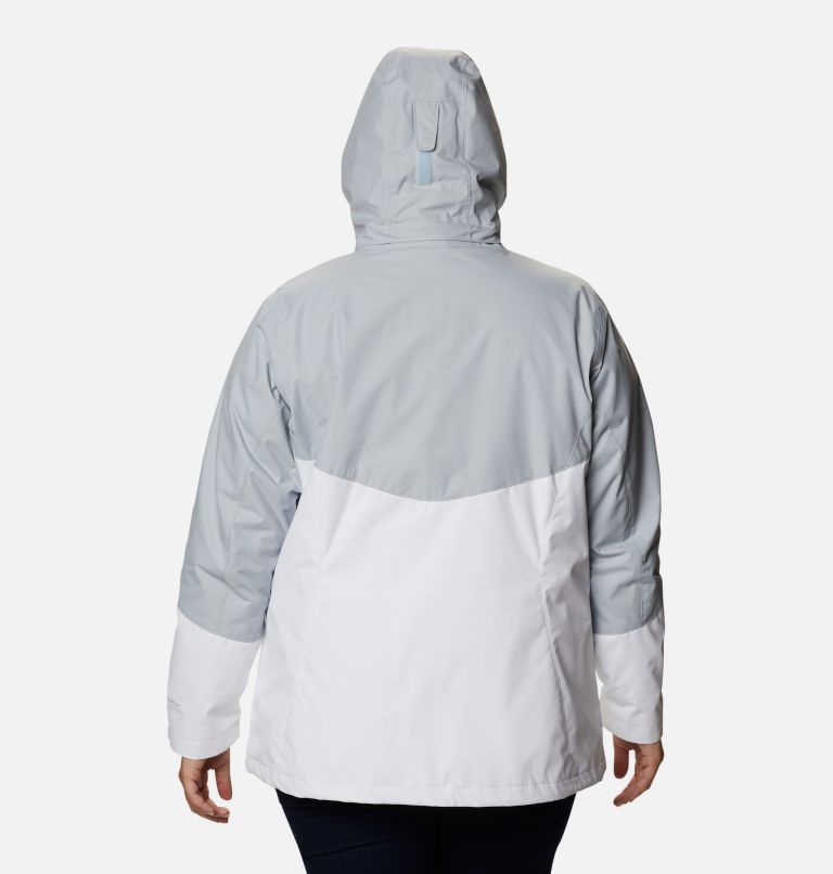 Bugaboo II Fleece Interchange Jacket | 100 | 1X, Color: White, Cirrus Grey, image 2