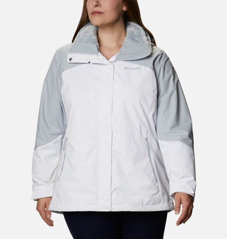 Bugaboo II Fleece Interchange Jacket | 100 | 1X, Color: White, Cirrus Grey, image 1