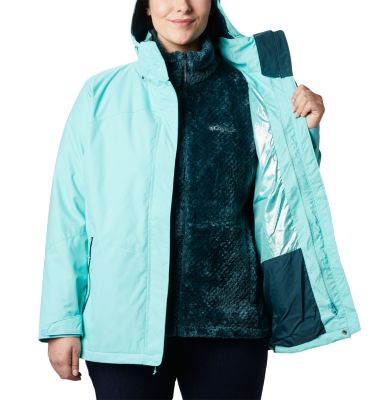 plus size columbia jackets clearance