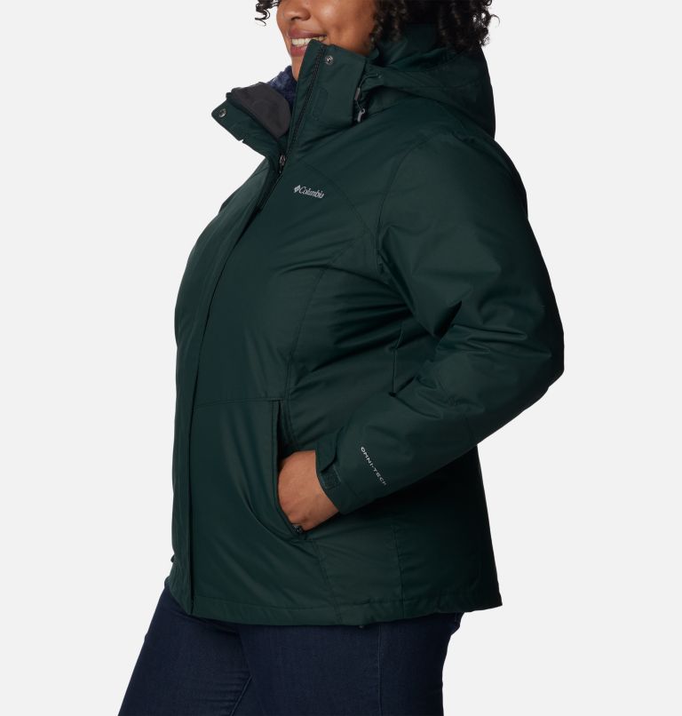 Women's Bugaboo II Fleece Interchange Jacket - Plus Size, Color: Spruce, image 3