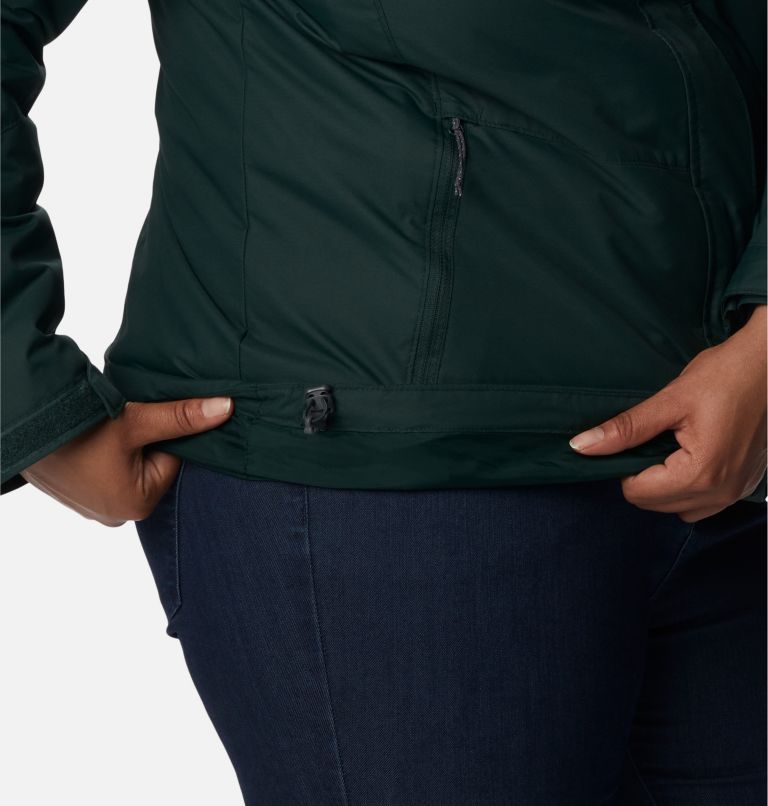 Women's Bugaboo II Fleece Interchange Jacket - Plus Size, Color: Spruce, image 9