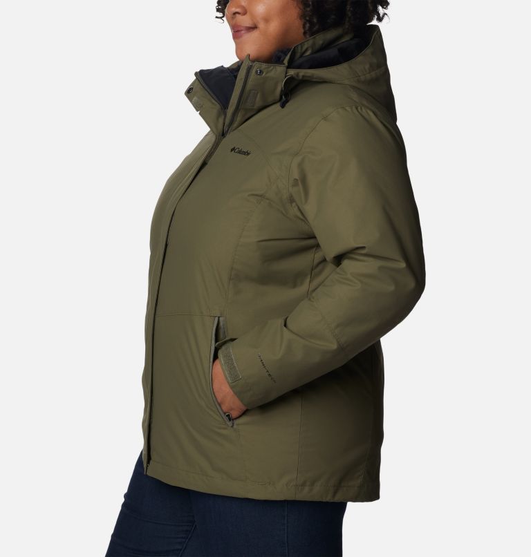 Women's Bugaboo II Fleece Interchange Jacket - Plus Size, Color: Stone Green, image 3