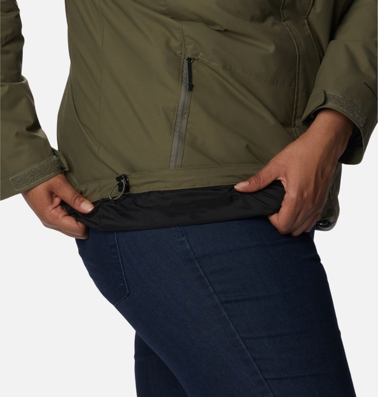 Women's Bugaboo II Fleece Interchange Jacket - Plus Size, Color: Stone Green, image 9