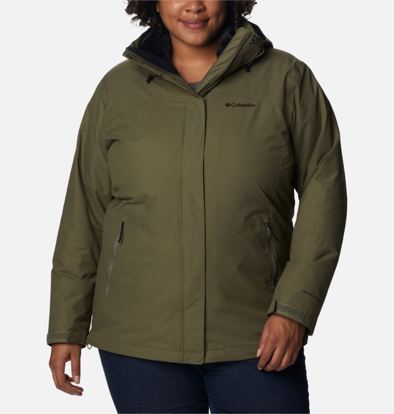 Women's Bugaboo II Fleece Interchange Jacket - Plus Size, Color: Stone Green, image 1