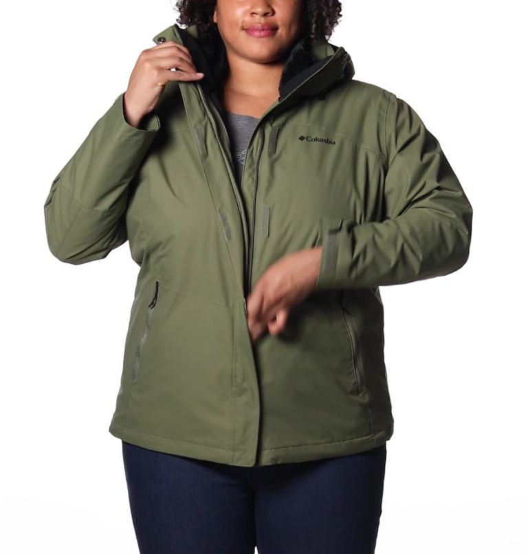 Women's Bugaboo II Fleece Interchange Jacket - Plus Size, Color: Stone Green