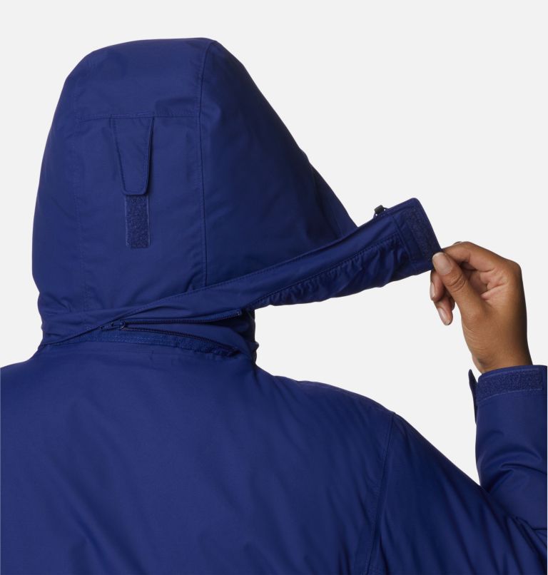 Thumbnail: Women's Bugaboo II Fleece Interchange Jacket - Plus Size, Color: Dark Sapphire, image 7