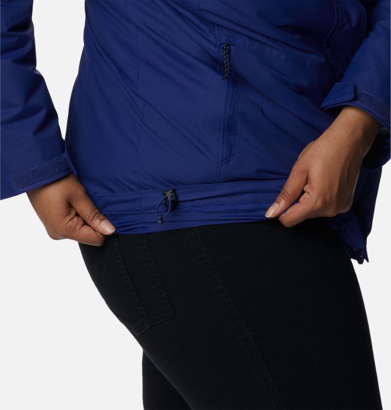 Thumbnail: Women's Bugaboo II Fleece Interchange Jacket - Plus Size, Color: Dark Sapphire, image 9