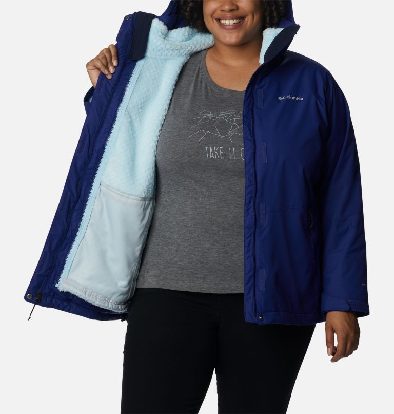 Women's Bugaboo II Fleece Interchange Jacket - Plus Size, Color: Dark Sapphire, image 10