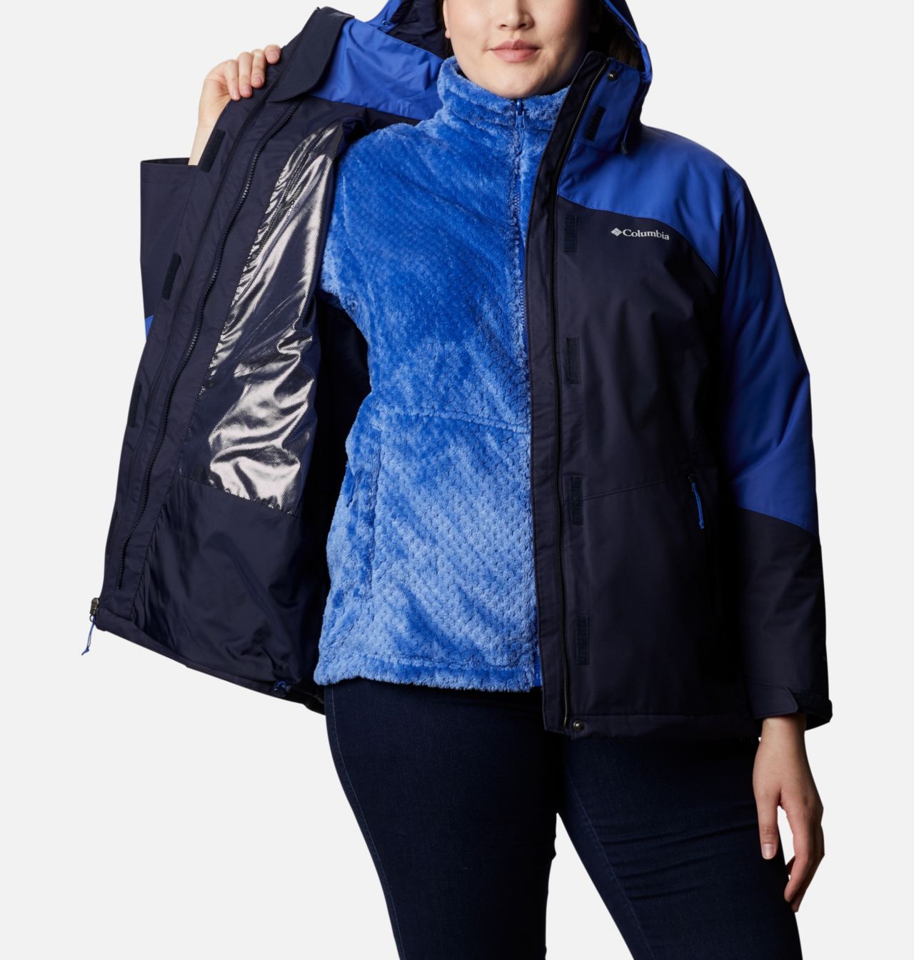 Women's Bugaboo™ II Fleece Interchange Jacket - Plus Size 5