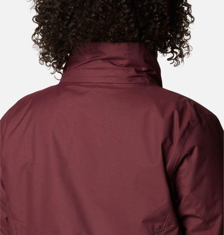Manteau Interchange en laine polaire Bugaboo II pour femme — Grandes tailles, Color: Malbec, image 7