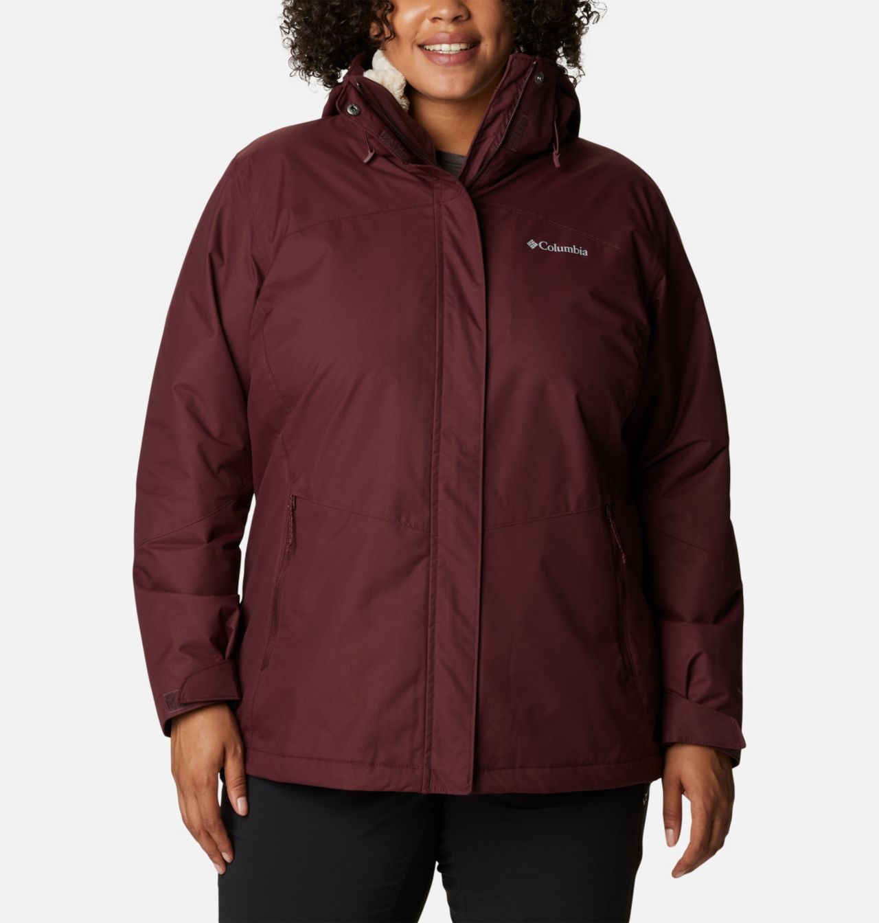 Manteau Interchange en laine polaire Bugaboo II pour femme — Grandes tailles 1